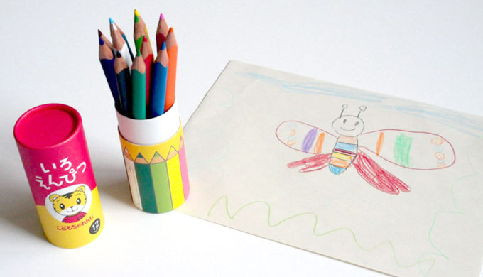 子供の色鉛筆おすすめはしまじろう色鉛筆12色